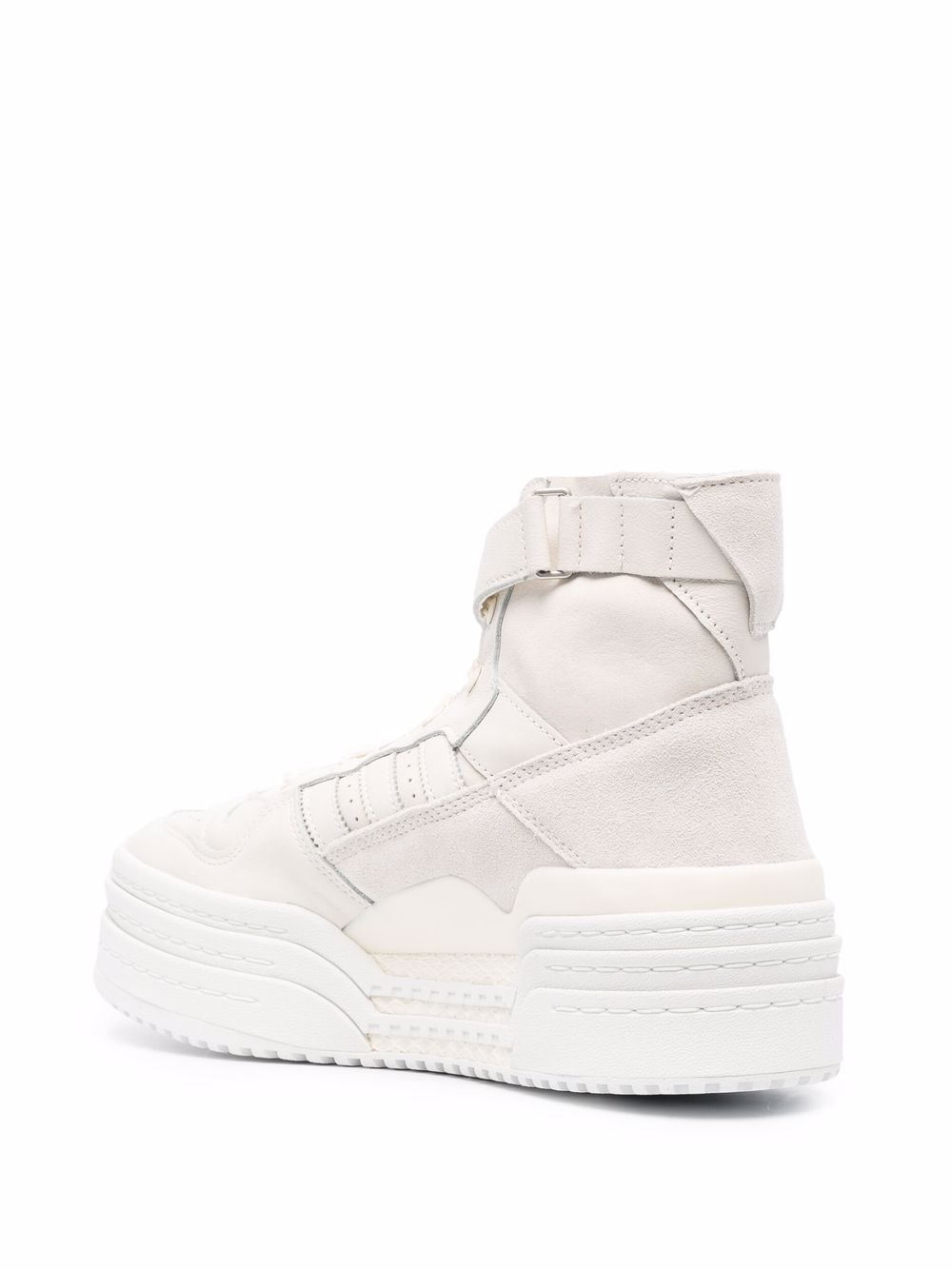 high-top flatform sneakers - 3