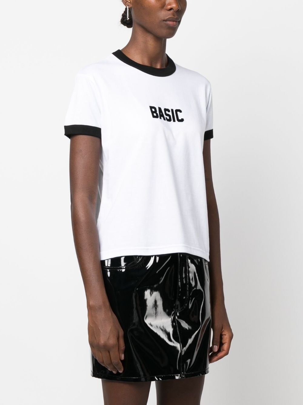 logo-print cotton T-shirt - 3