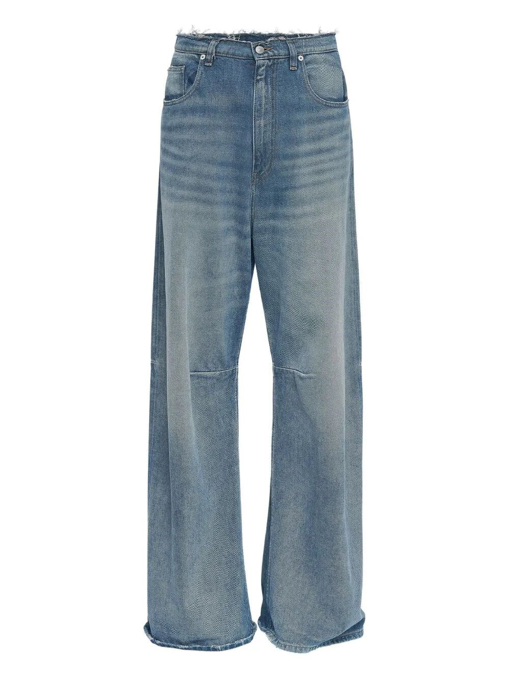 Introducing the 'PANTS 5 POCKETS' from the prestigious brand MM6, these jeans are a must-have in any - 1