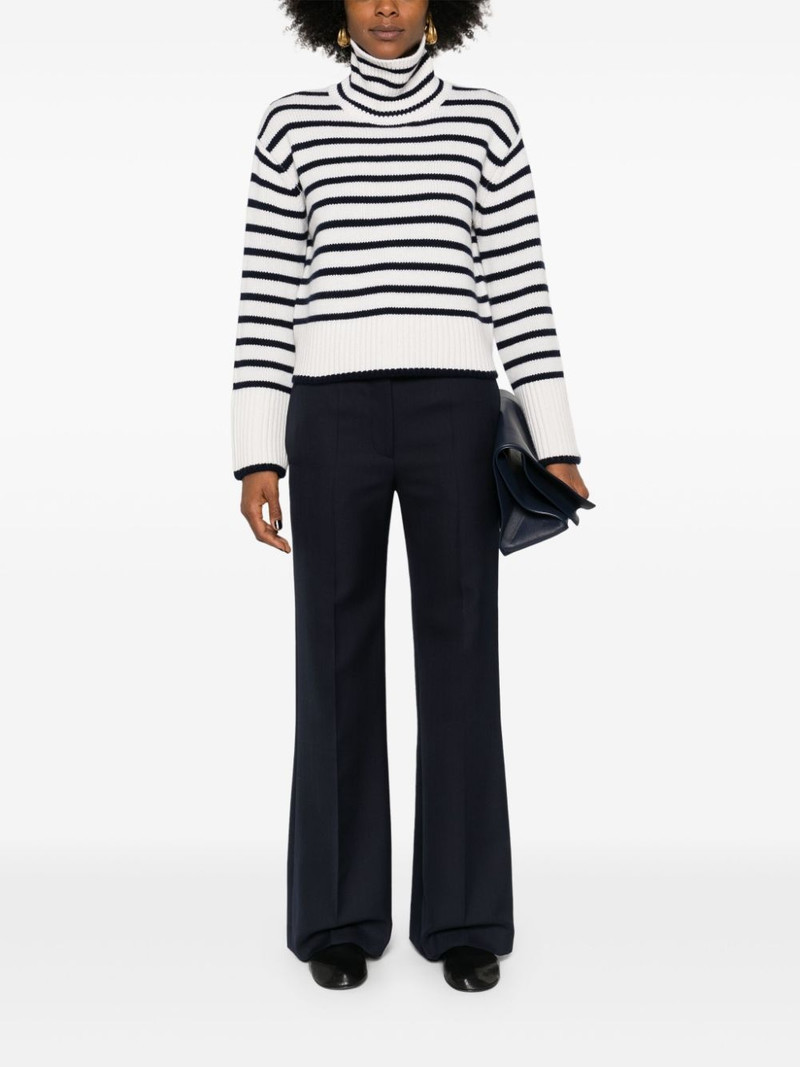 LISA YANG Fleur striped cashmere jumper outlook
