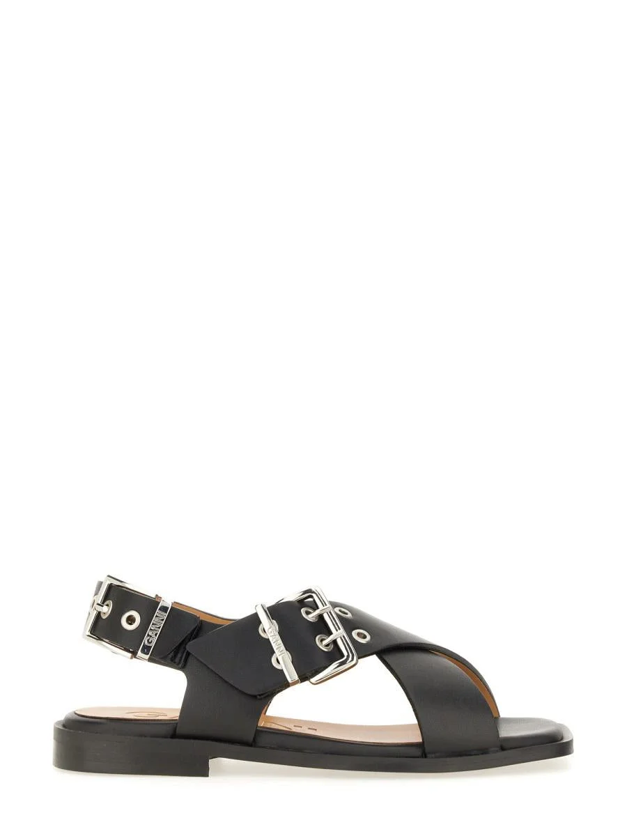 Ganni GANNI STUDDED SANDAL - 1