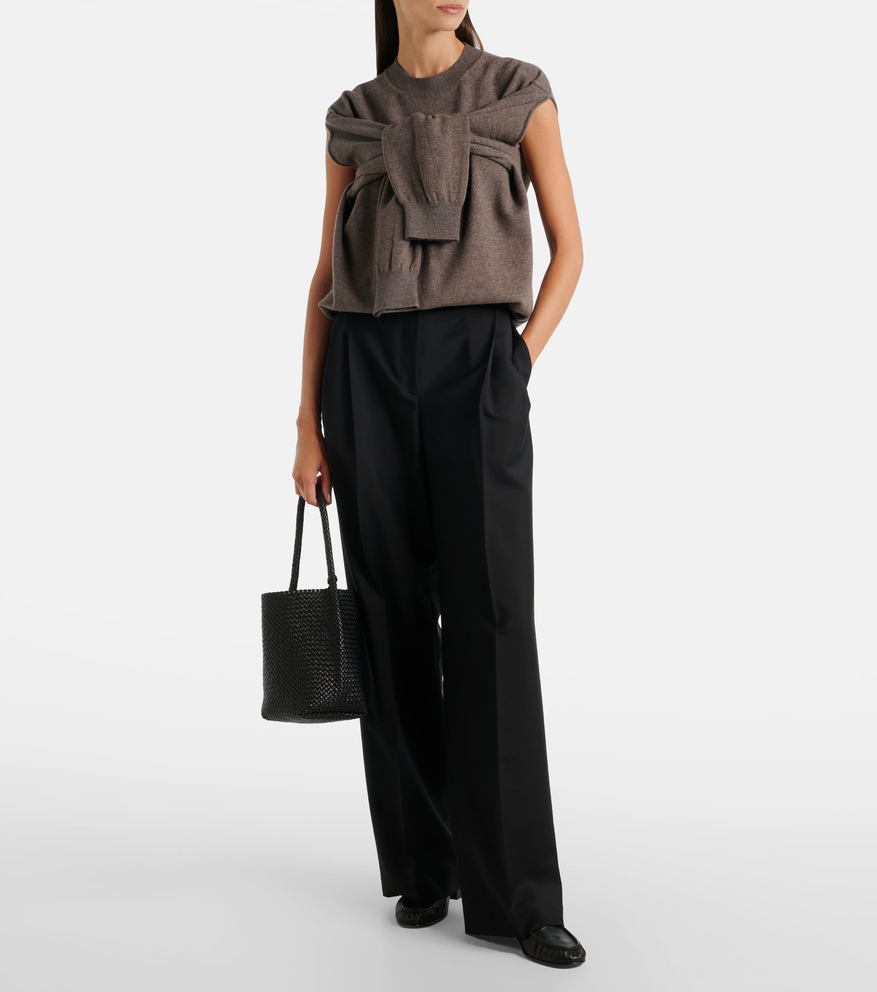Wool and cashmere-blend sweater - 2