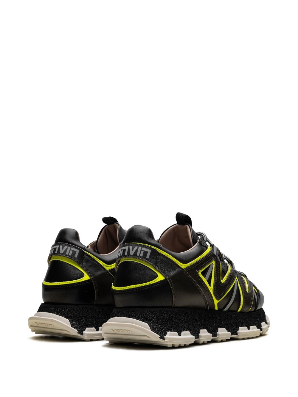 Trail-Tackling Lightning "Black/Lightning Yellow"" sneakers - 3