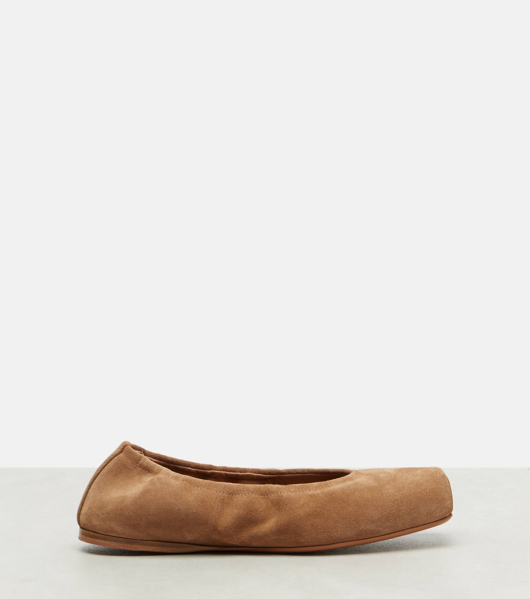 Suede ballet flats - 4