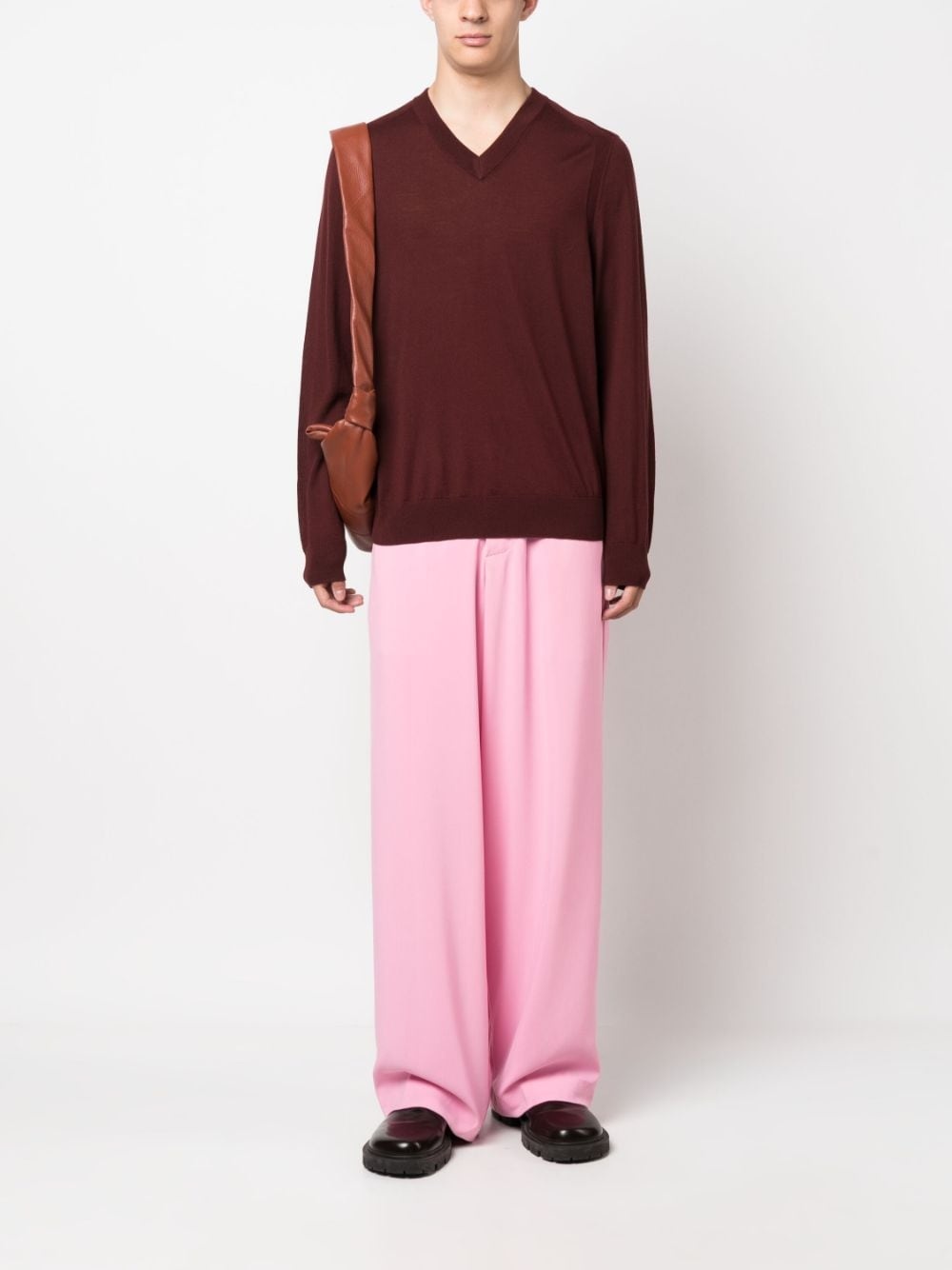 long-sleeve wool jumper - 2