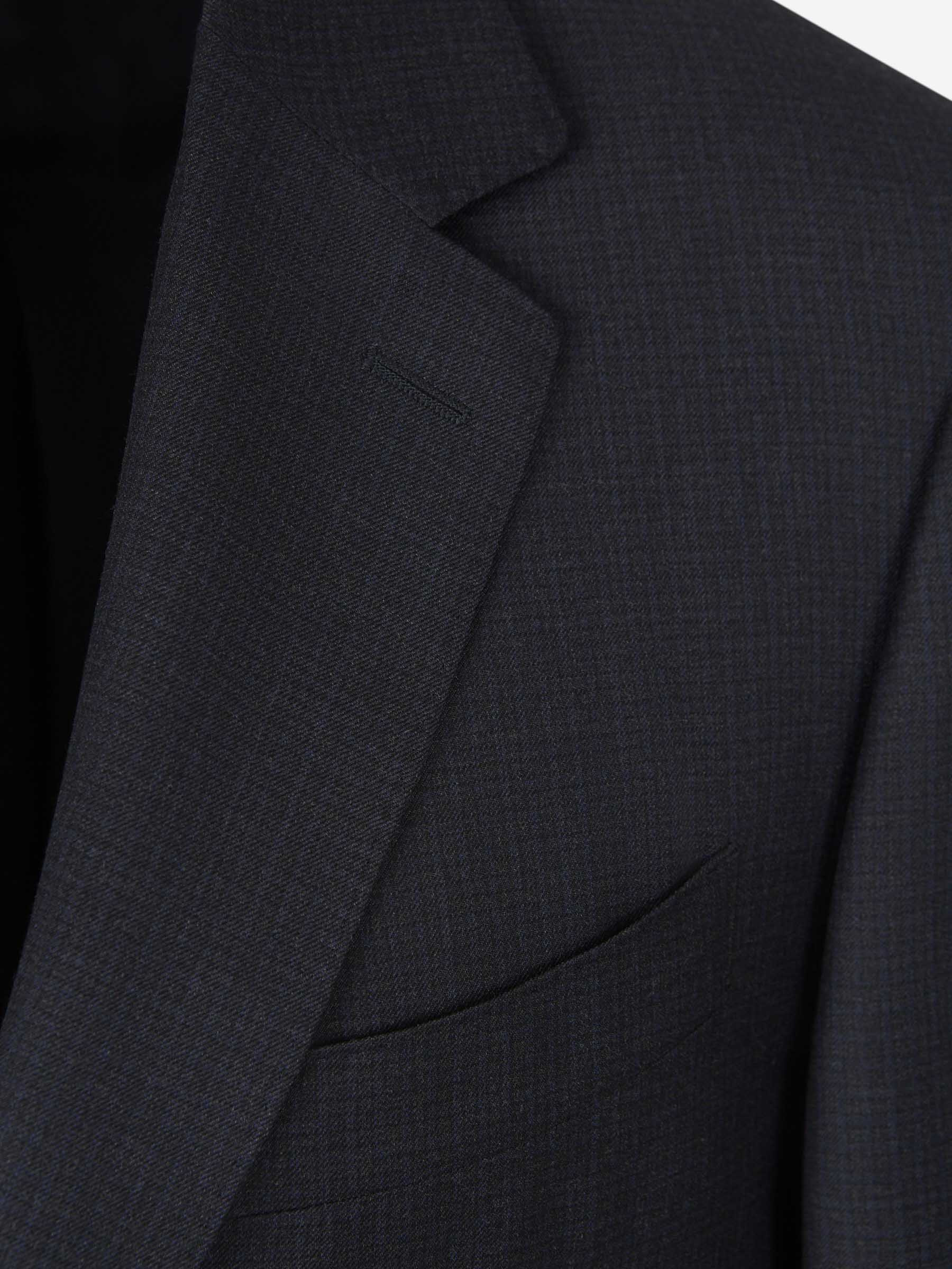 PLAIN WOOL SUIT - 3