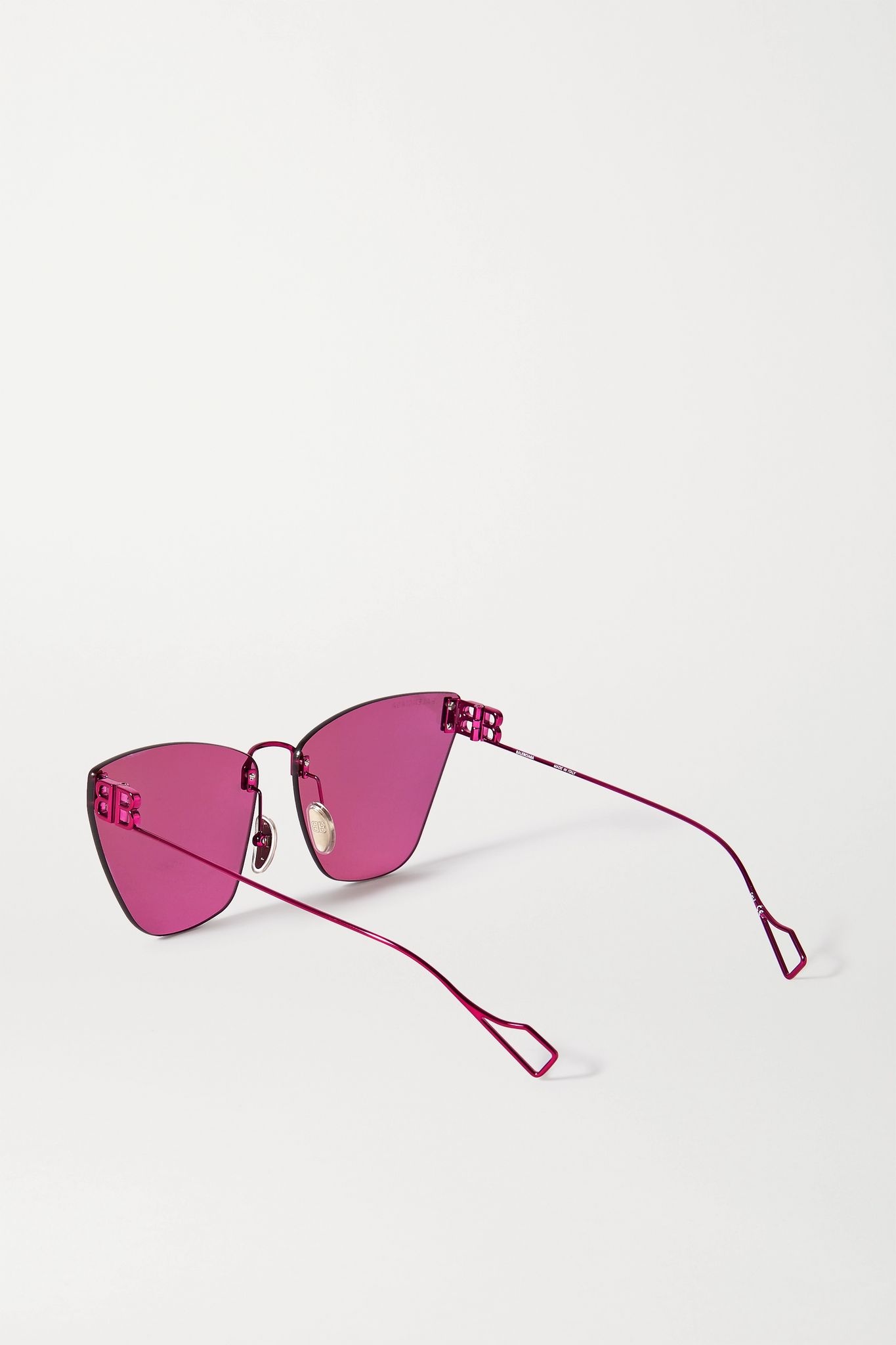 Cat-eye metal sunglasses - 3