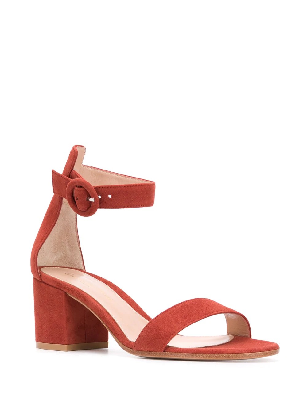 block heel side buckle sandals - 2