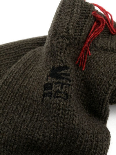 Etro frayed wool beanie outlook