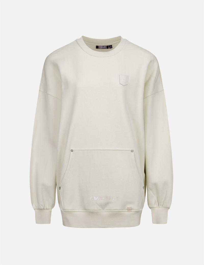 EVISU Kamon Pearl Reflective Print Sweatshirt outlook