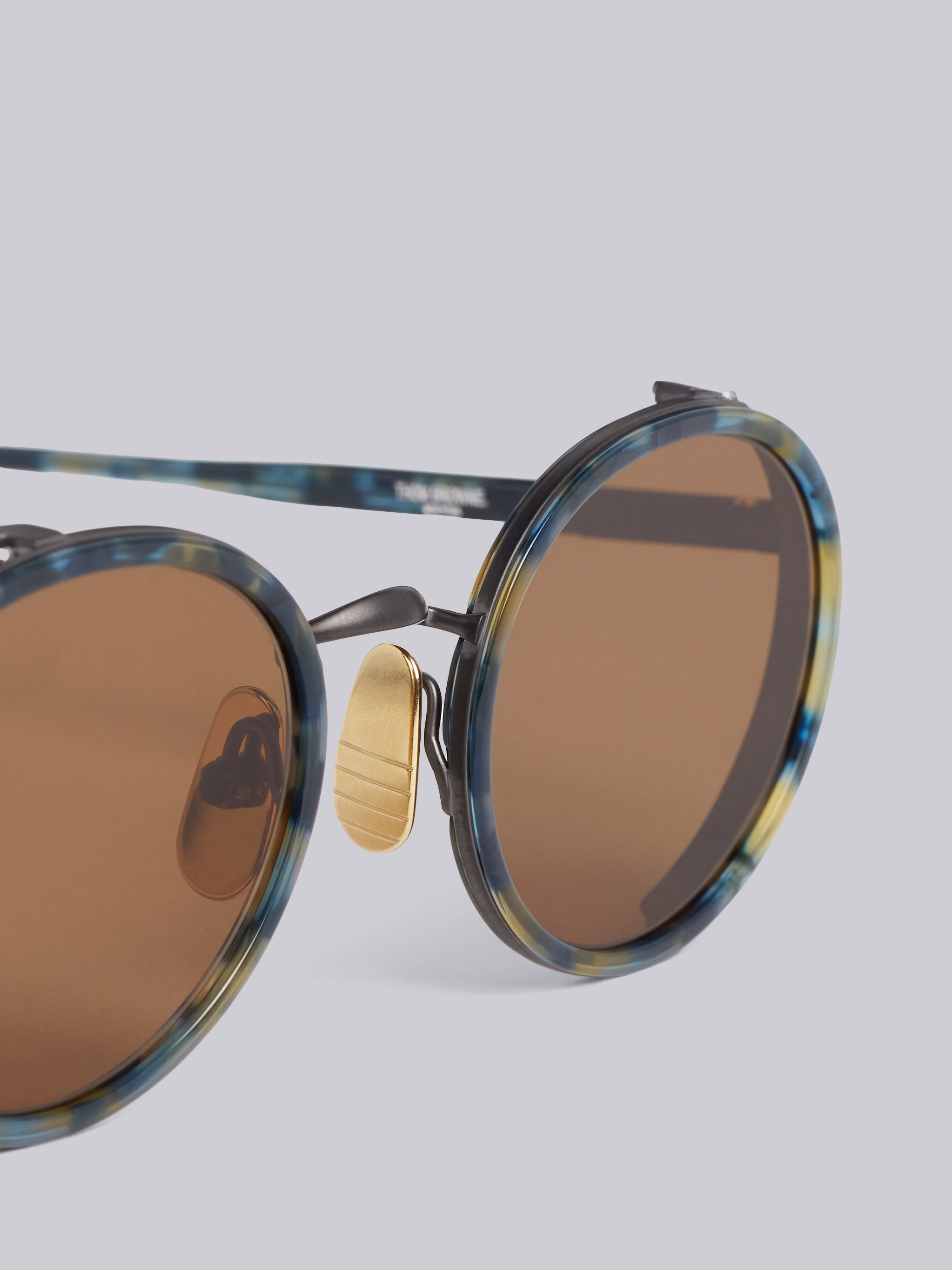 TB813 - Tortoise Round Sunglasses - 2