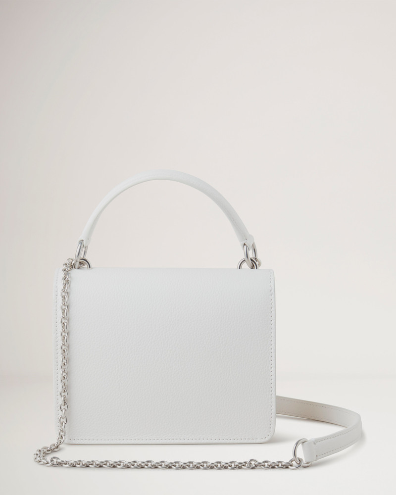 Small Amberley Crossbody White Small Classic Grain 3