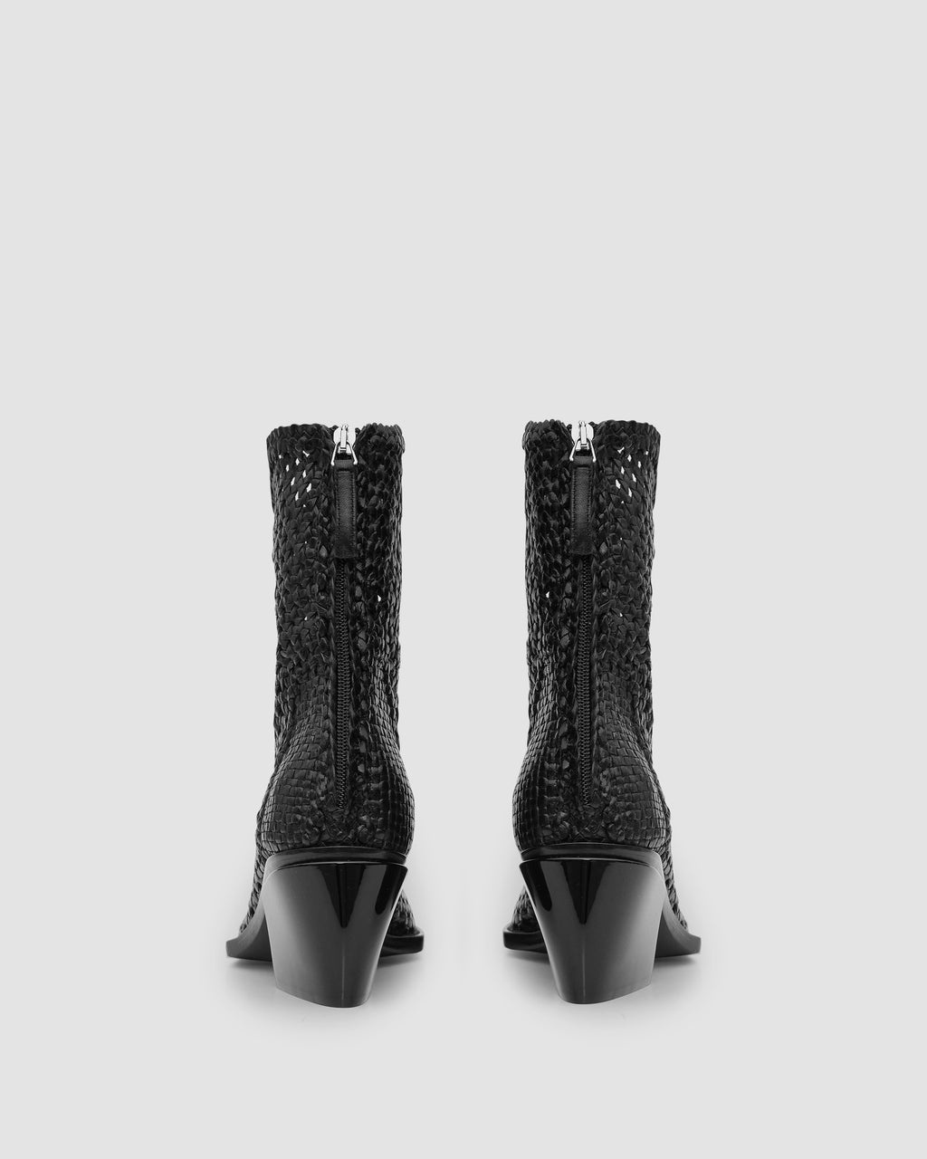 WOVEN LEATHER TEX BOOT - 6