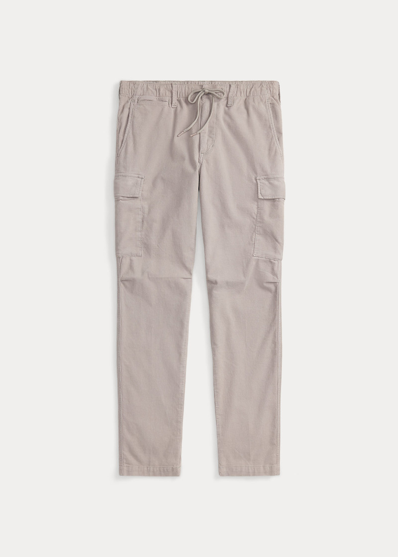 Slim Fit Stretch Corduroy Cargo Pant 1