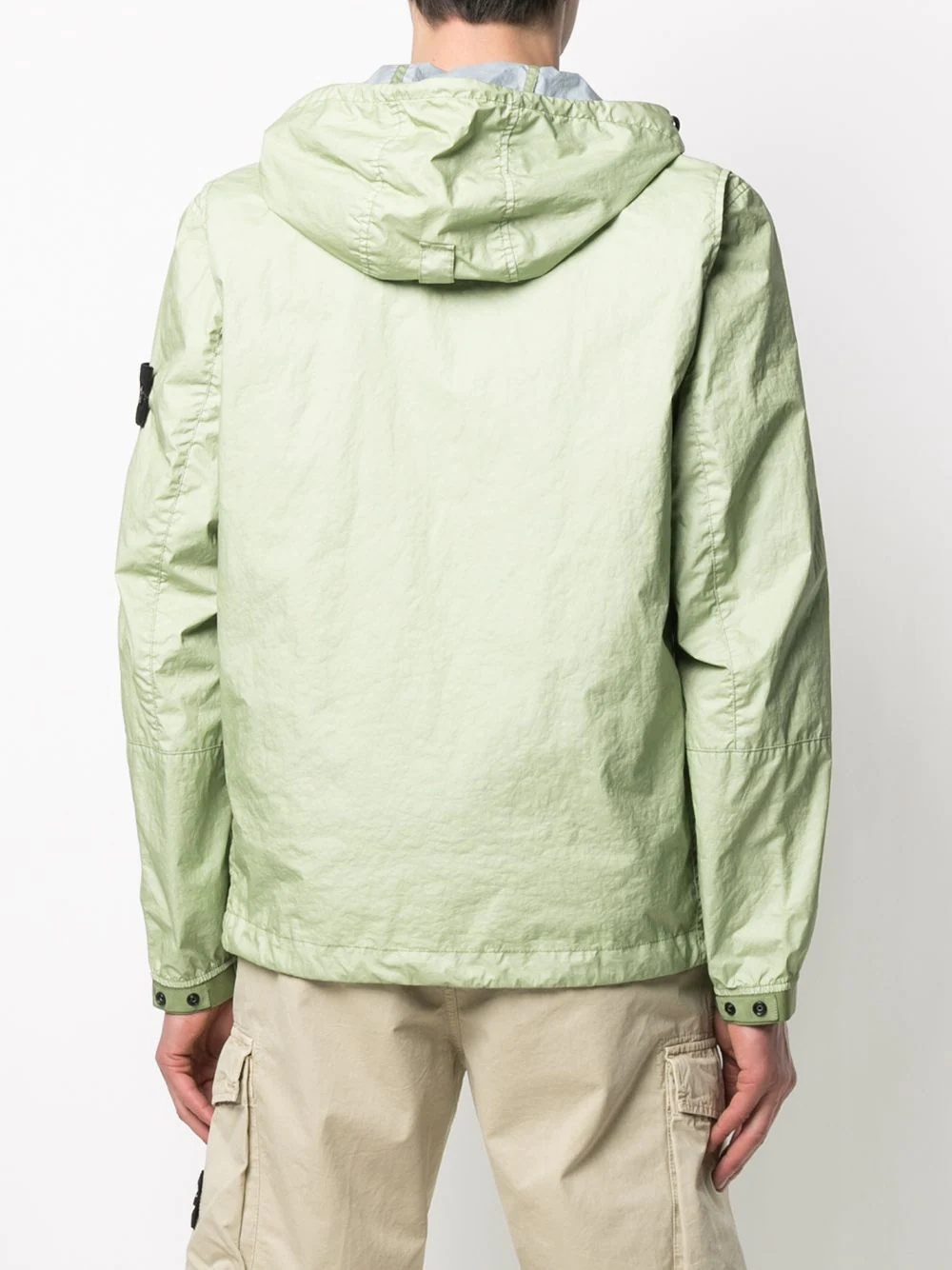 zip-front hooded jacket - 4