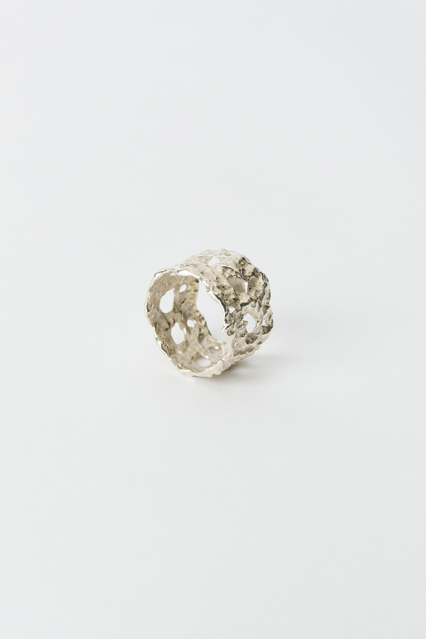 Abstract Lace Ring Sterling Silver - 3