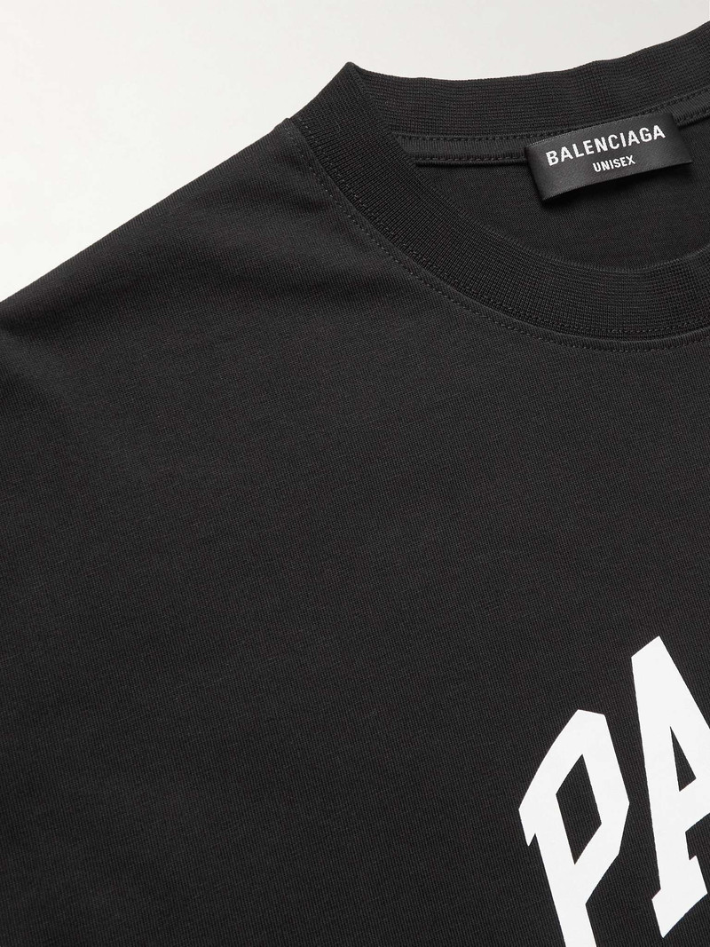 Printed Cotton-Jersey T-Shirt 5