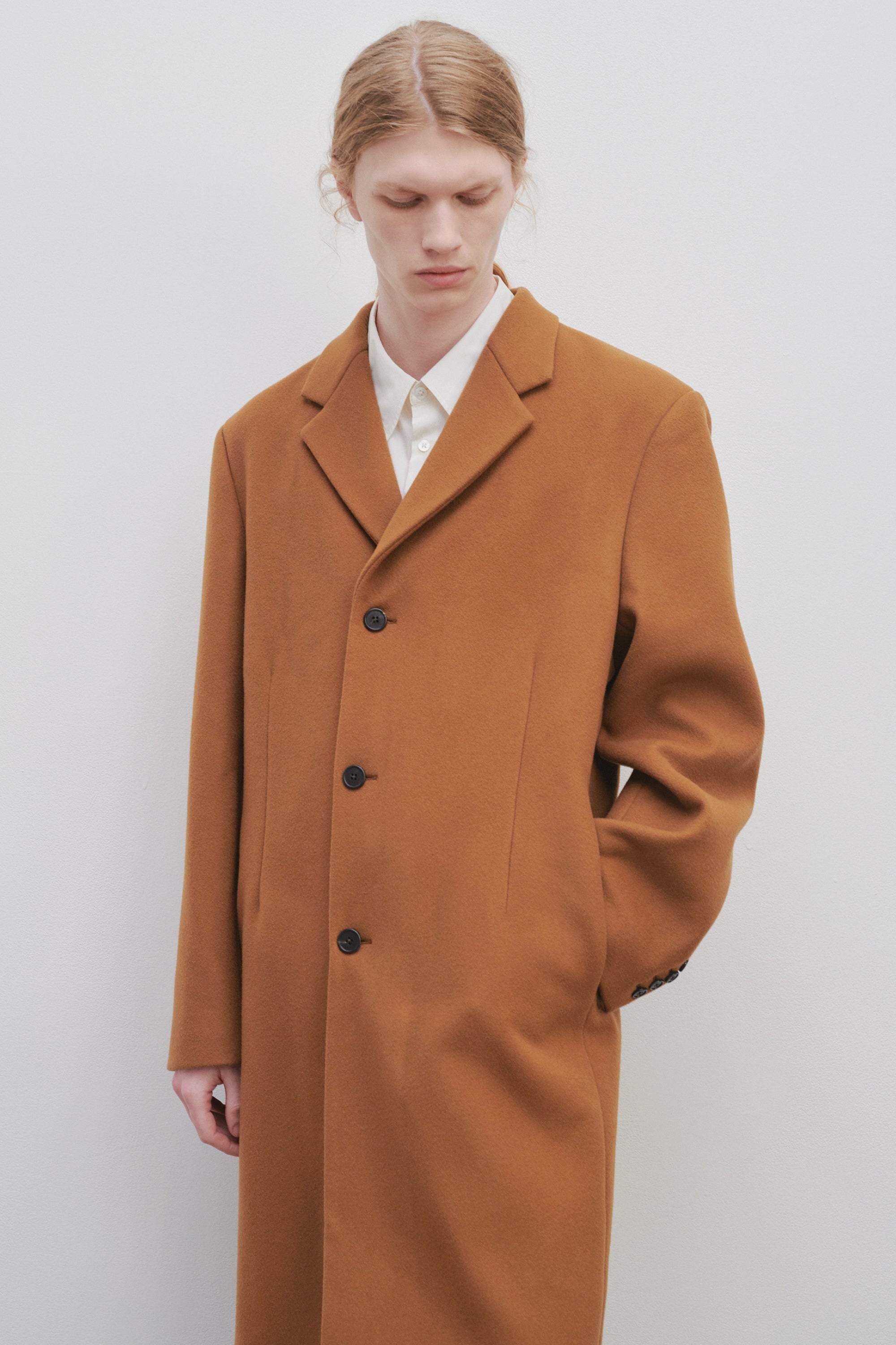 Thiago Coat in Wool and Cashmere - 3