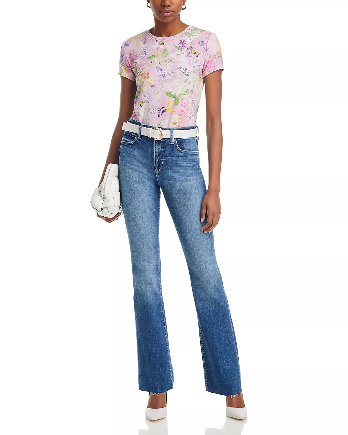 Ruth High Rise Straight Jeans in Cambridge - 2