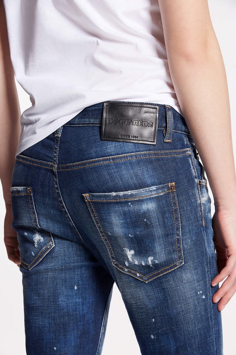 CLOUDY WASH COOL GIRL JEANS - 4