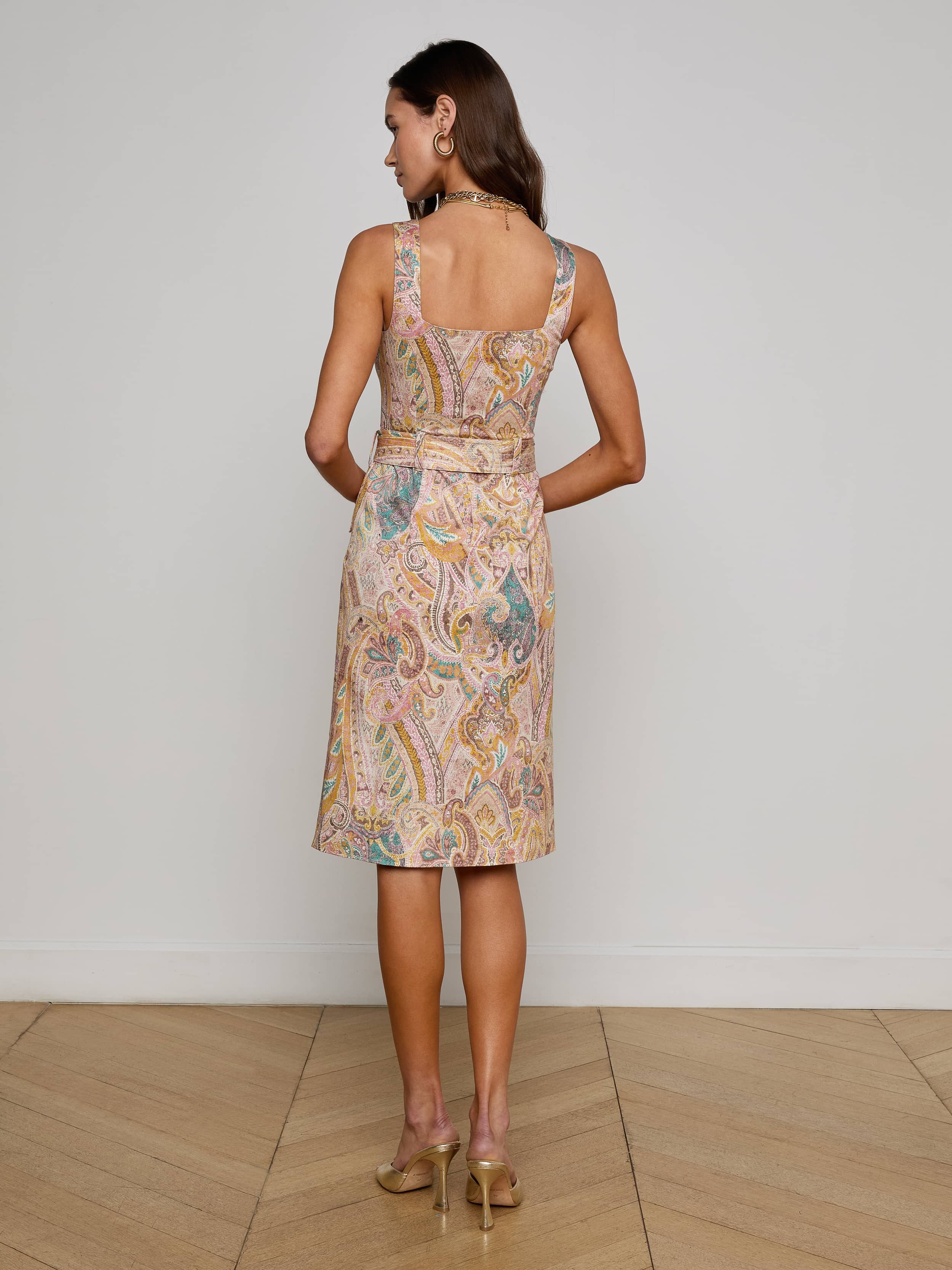 Idy Button-Front Dress - 4