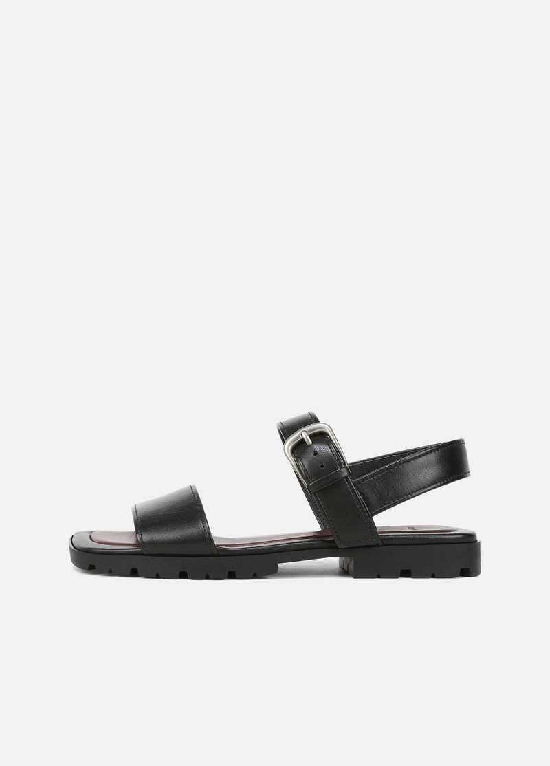 Vega Leather Lug-Sole Sandal 1