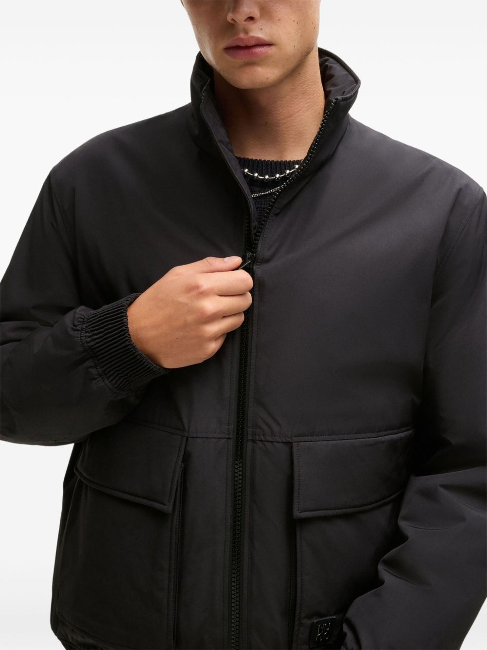 padded bomber jacket - 5