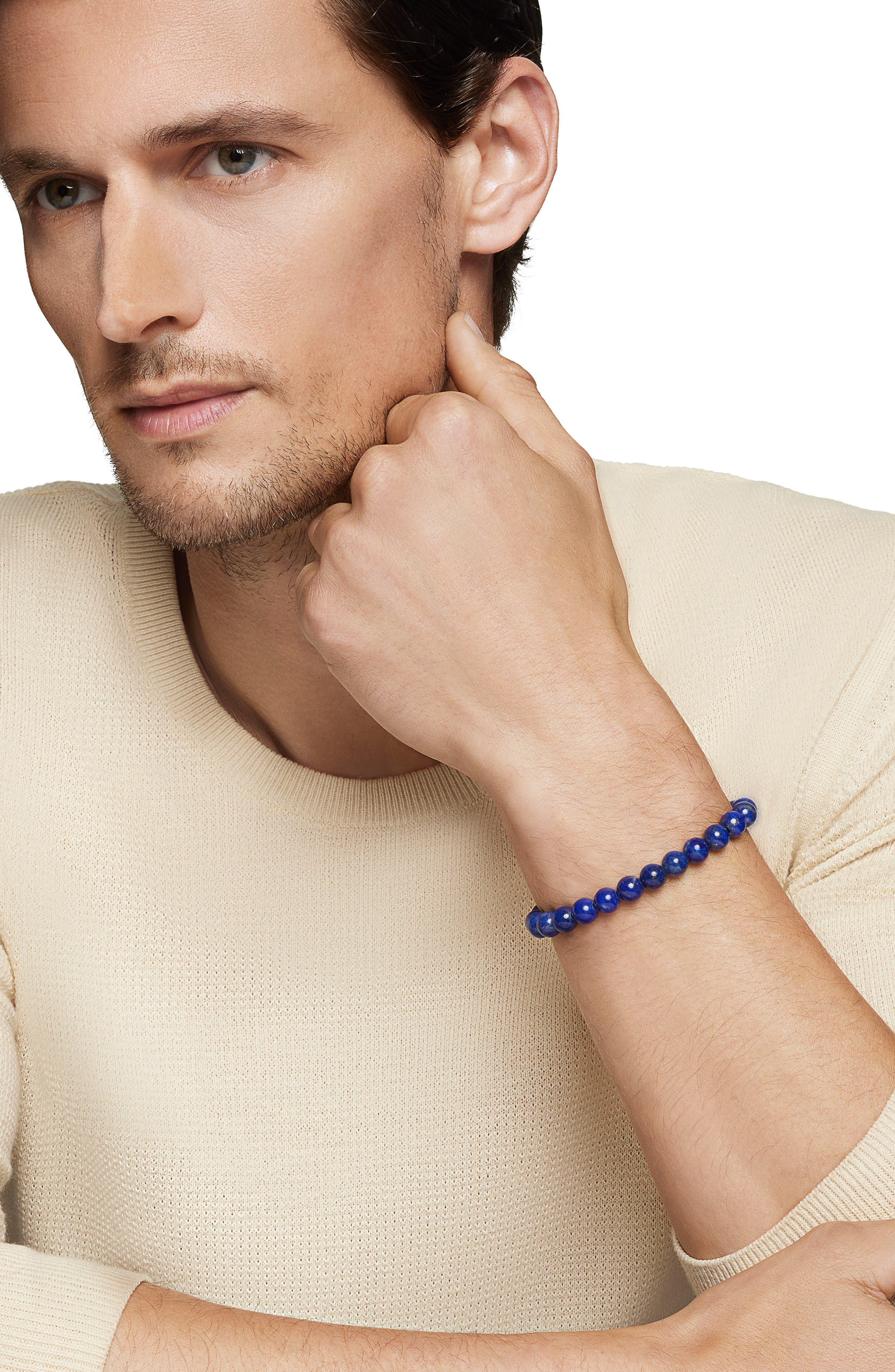 David Yurman Spiritual Lapis Lazuli Beaded Bracelet in Blue at Nordstrom - 2