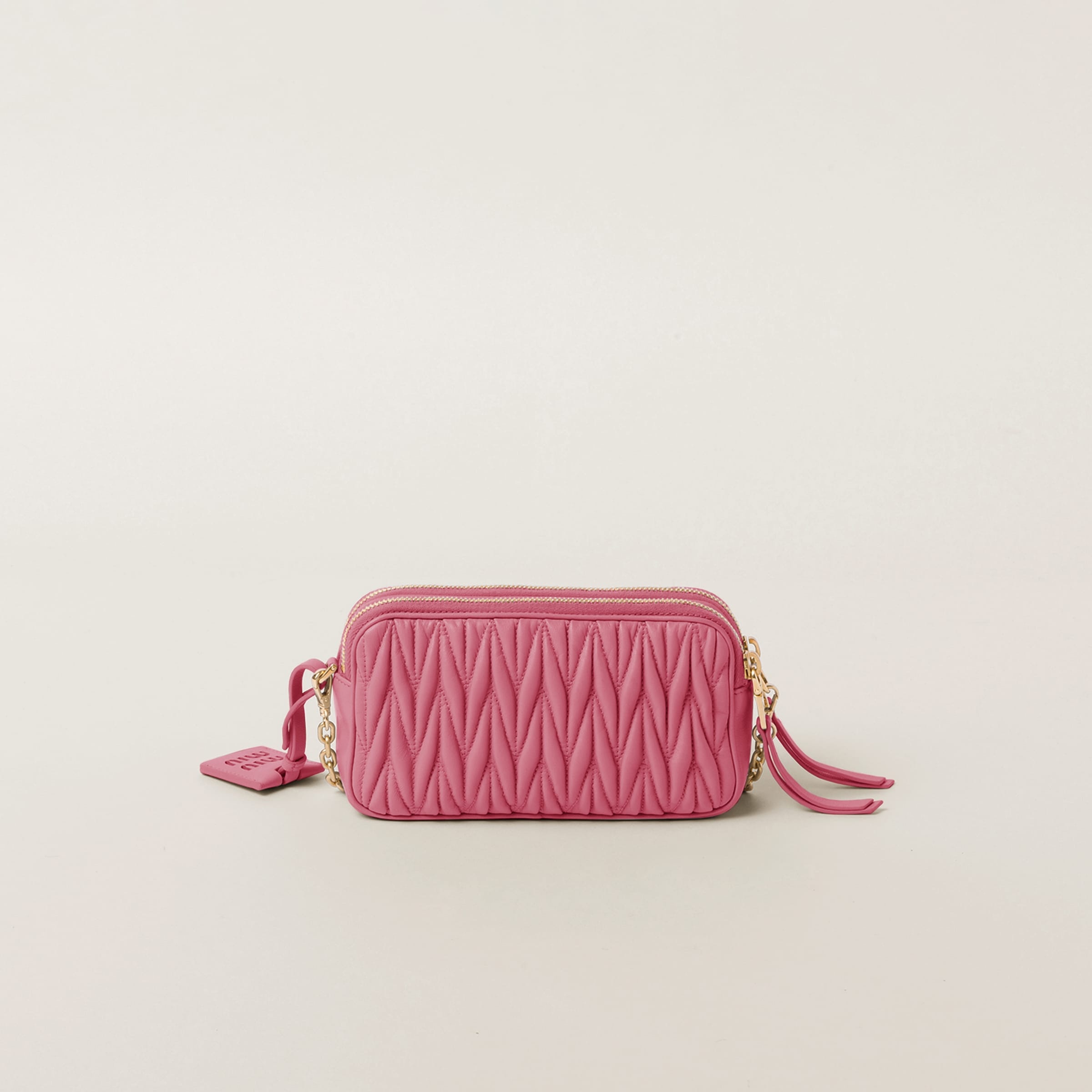 Matelassé nappa leather mini-bag - 4