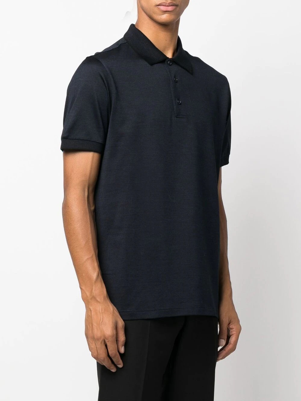 short-sleeved polo shirt - 3