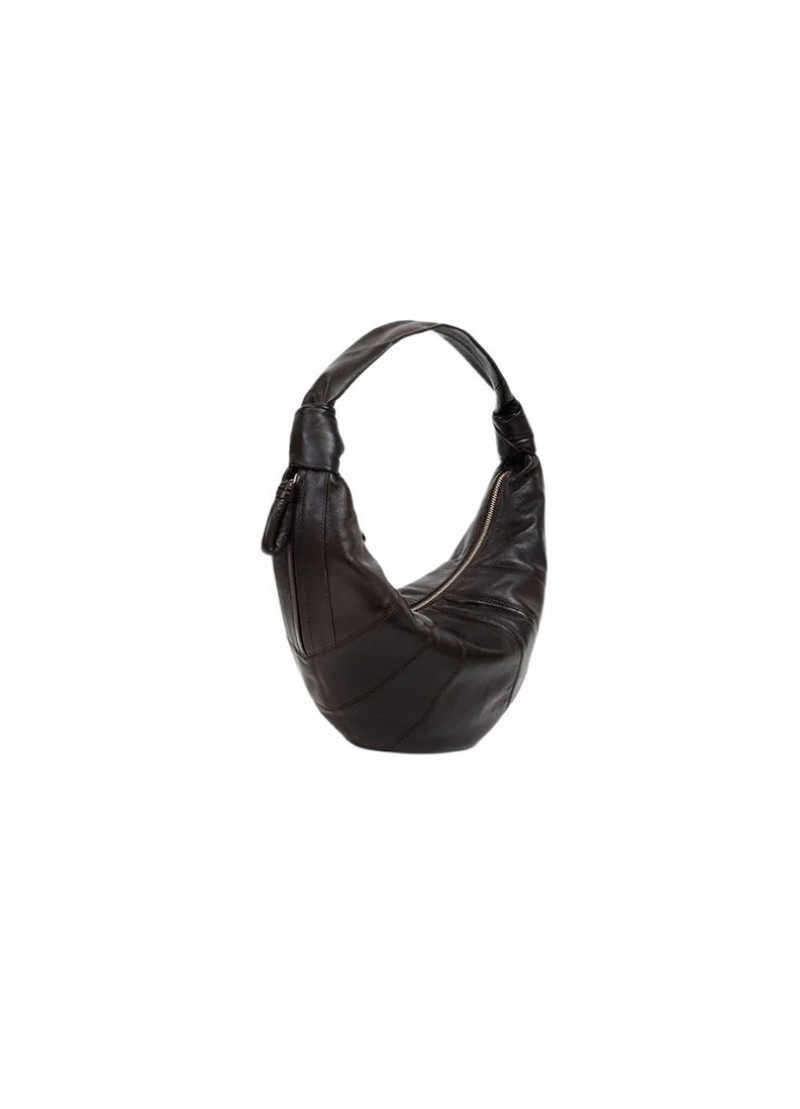 Lemaire FORTUNE CROISSANT BAG (DARK CHOCOLATE) outlook