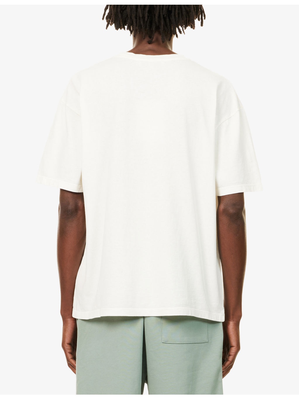 Logo-Print Relaxed-Fit Cotton T-Shirt - 4