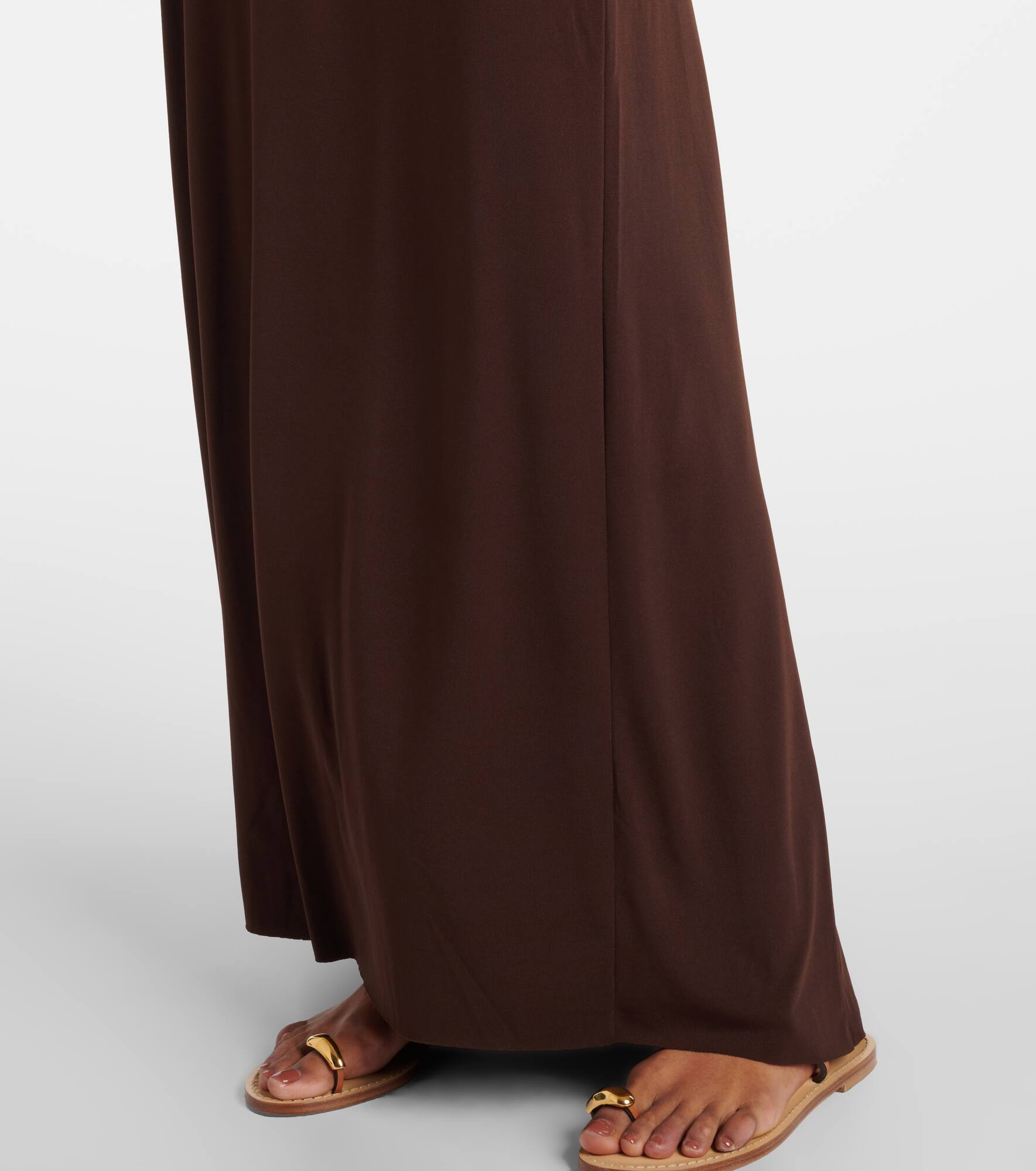 Carrie halterneck jersey maxi dress - 5