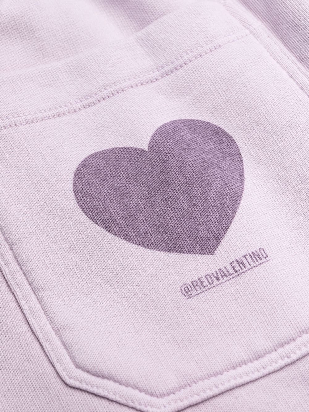 logo-print drawstring cotton track pants - 8