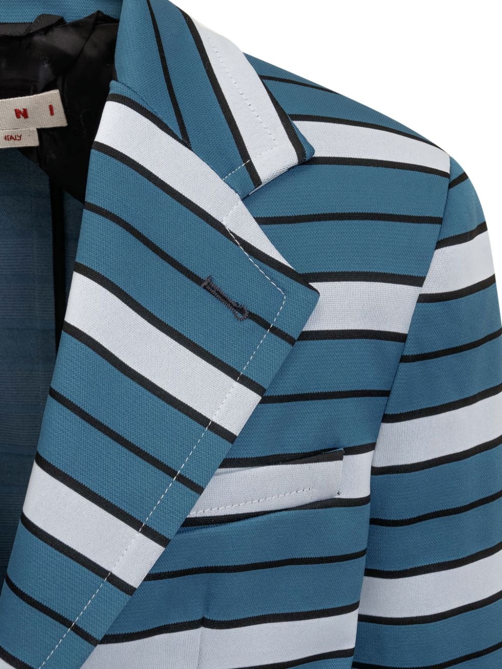 striped blazer - 4