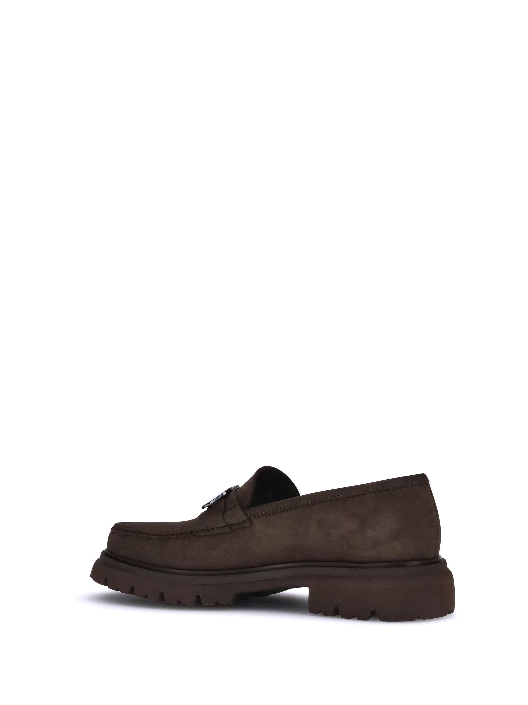 Ferragamo Men Gancini Loafers - 3