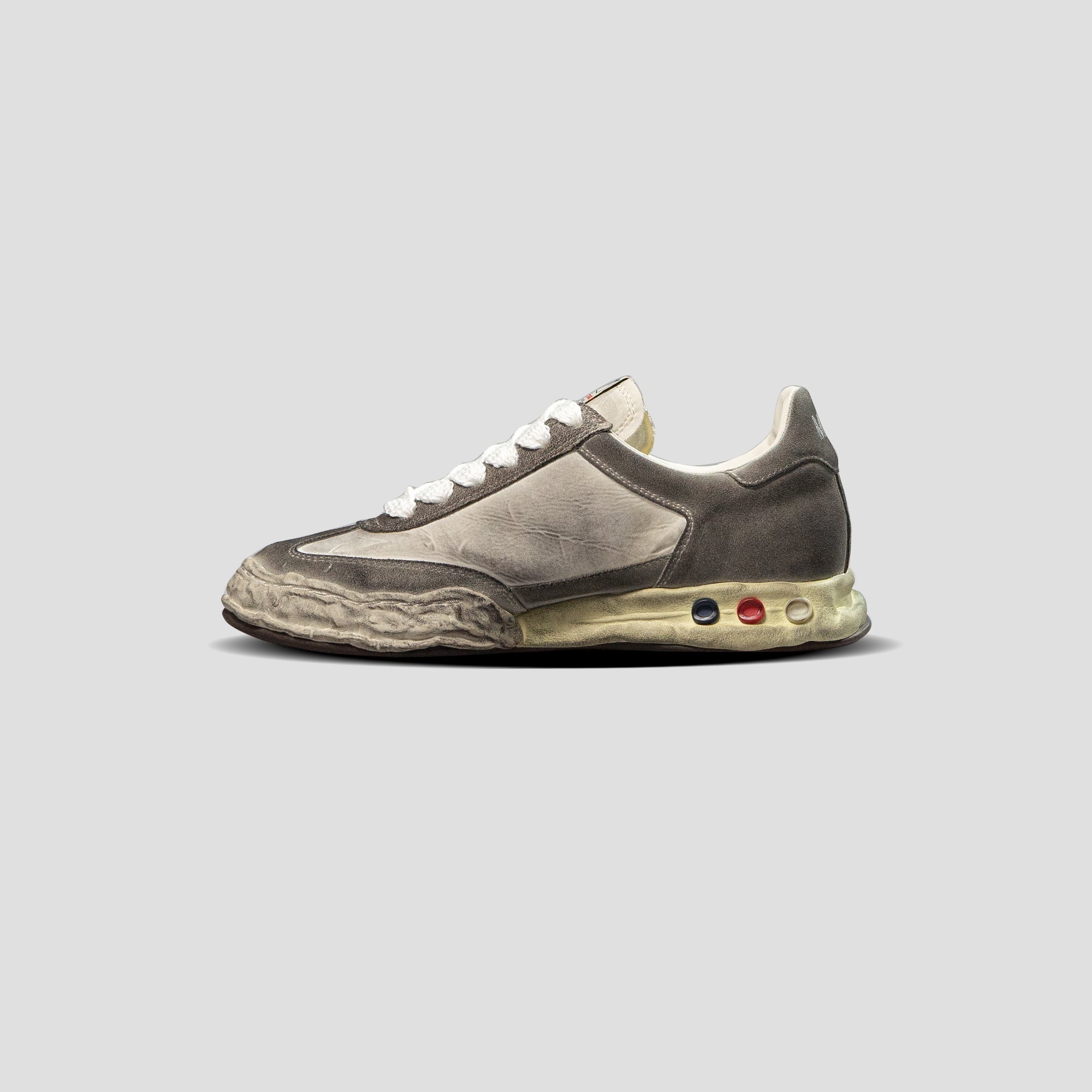 HERBIE OG SOLE LOW TOP SUEDE/NYLON SNEAKERS - 3