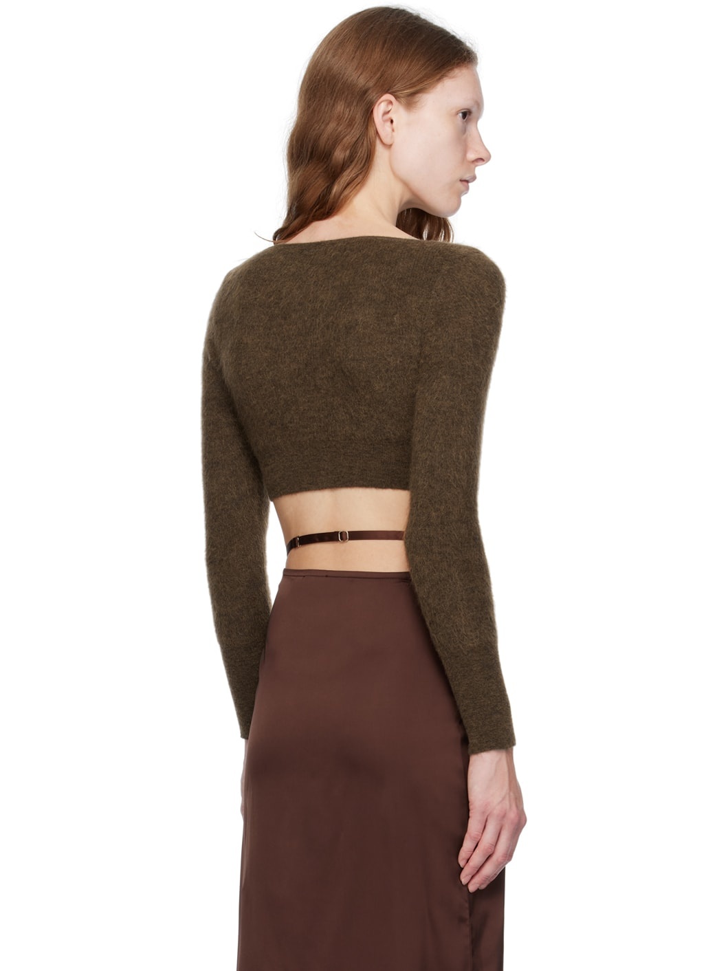 Brown Le Chouchou 'Le Cardigan Alzou' Cardigan - 3