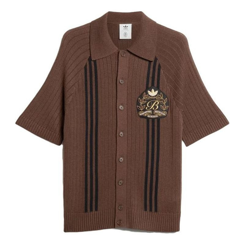 adidas originals Ferrero Cardigan Asia Sizing 'Brown Black' IK9613 1