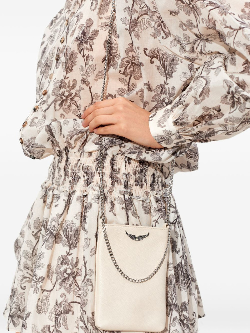 Zadig & Voltaire chain detail leather bag accessories outlook