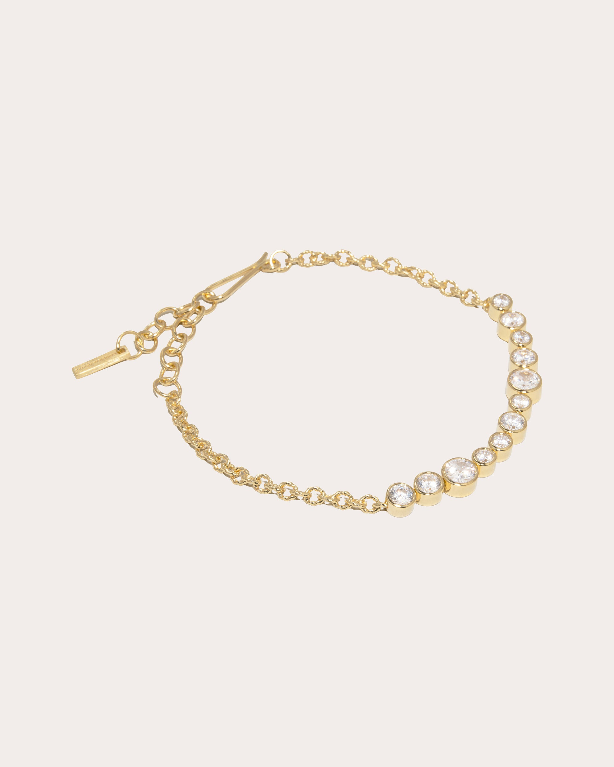 Wild Eyed 18K Gold Vermeil Cubic Zirconia Bracelet - 3