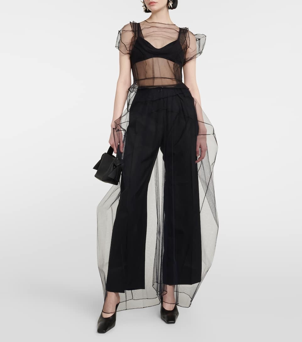 Mesh maxi skirt - 2