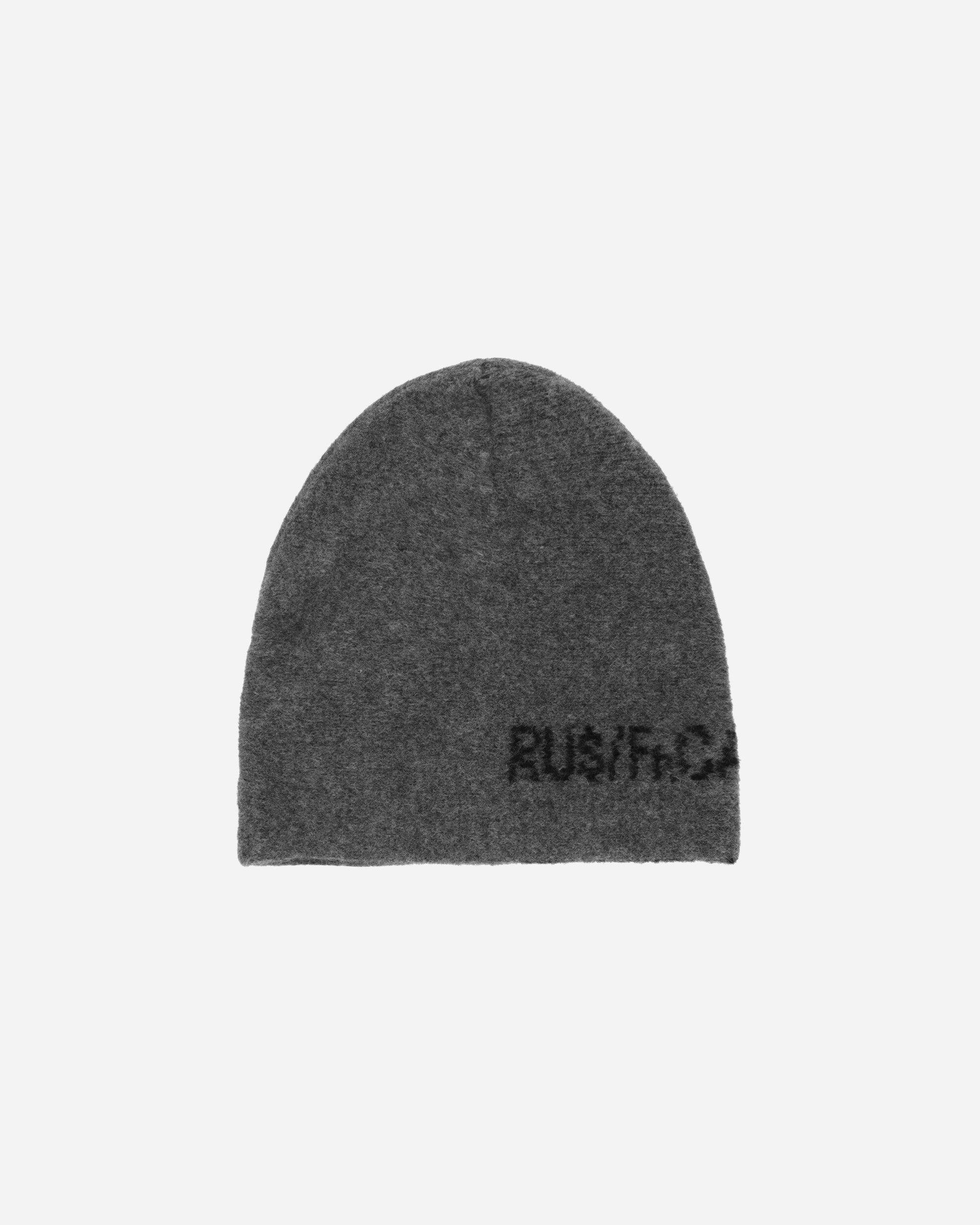 Knitted Logo Hat Grey - 2