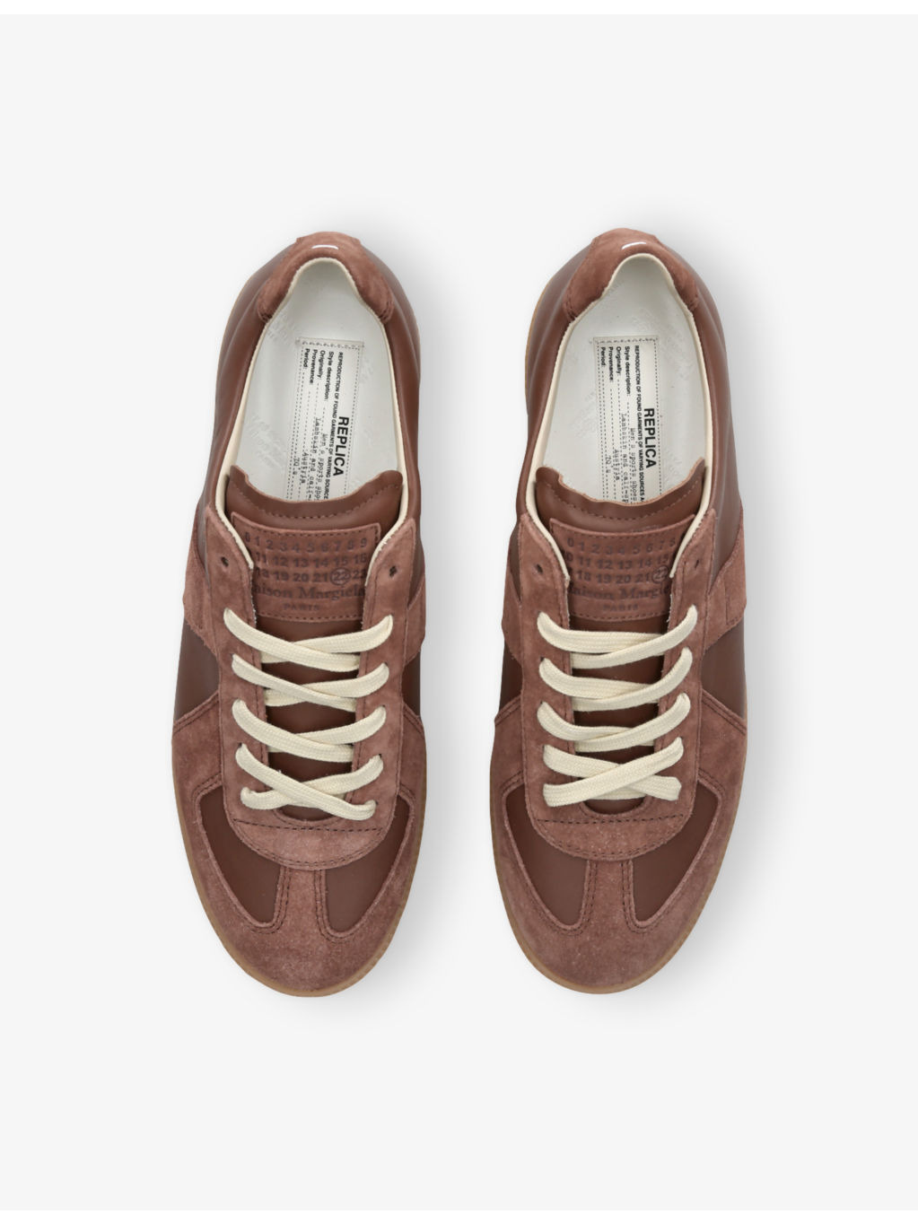 Replica Leather Trainers - 2