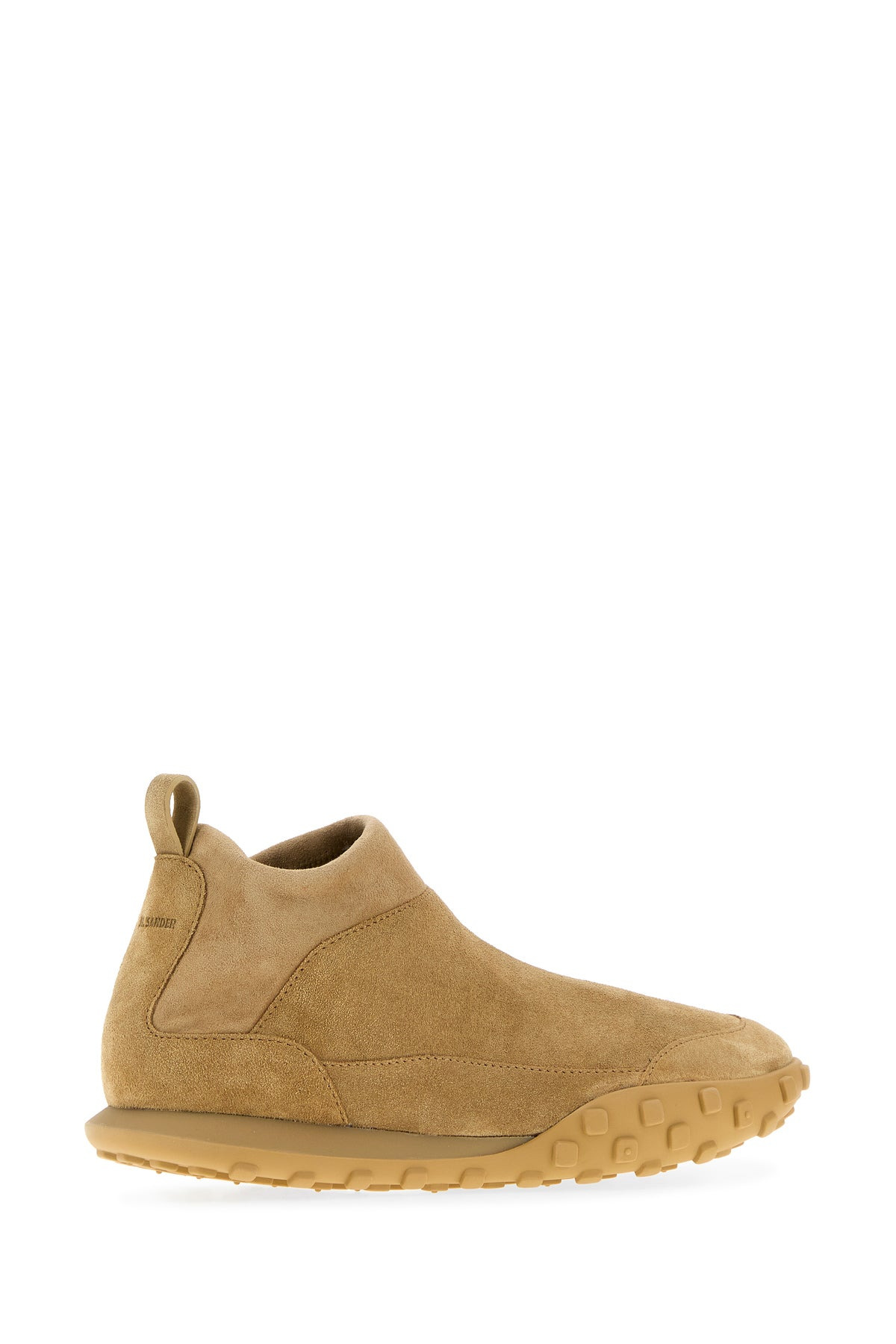 Camel suede Moon slip ons - 3
