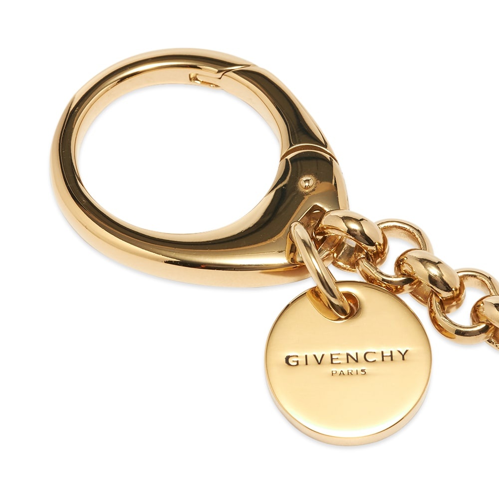 Givenchy G-Dice Arrow Charm Keyring - 3