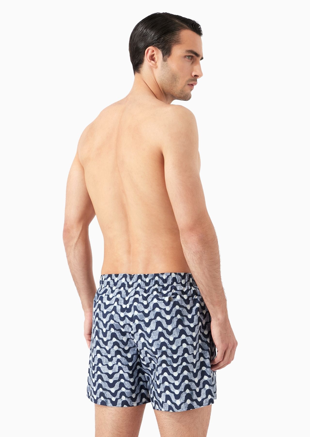 Printed swim trunks - 3