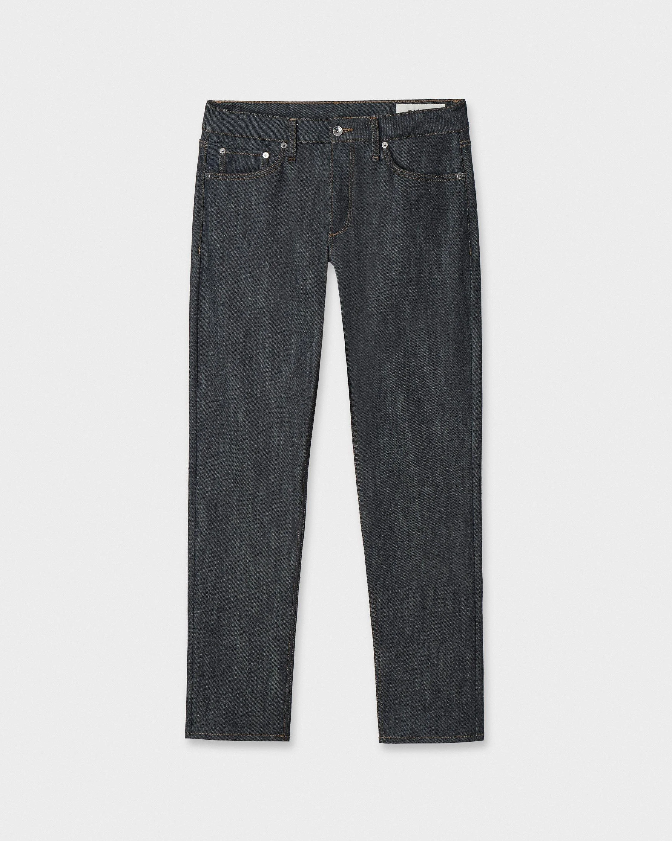 Fit 3 Athletic Jean Mid-Rise in rb Raw Stretch Denim - 1