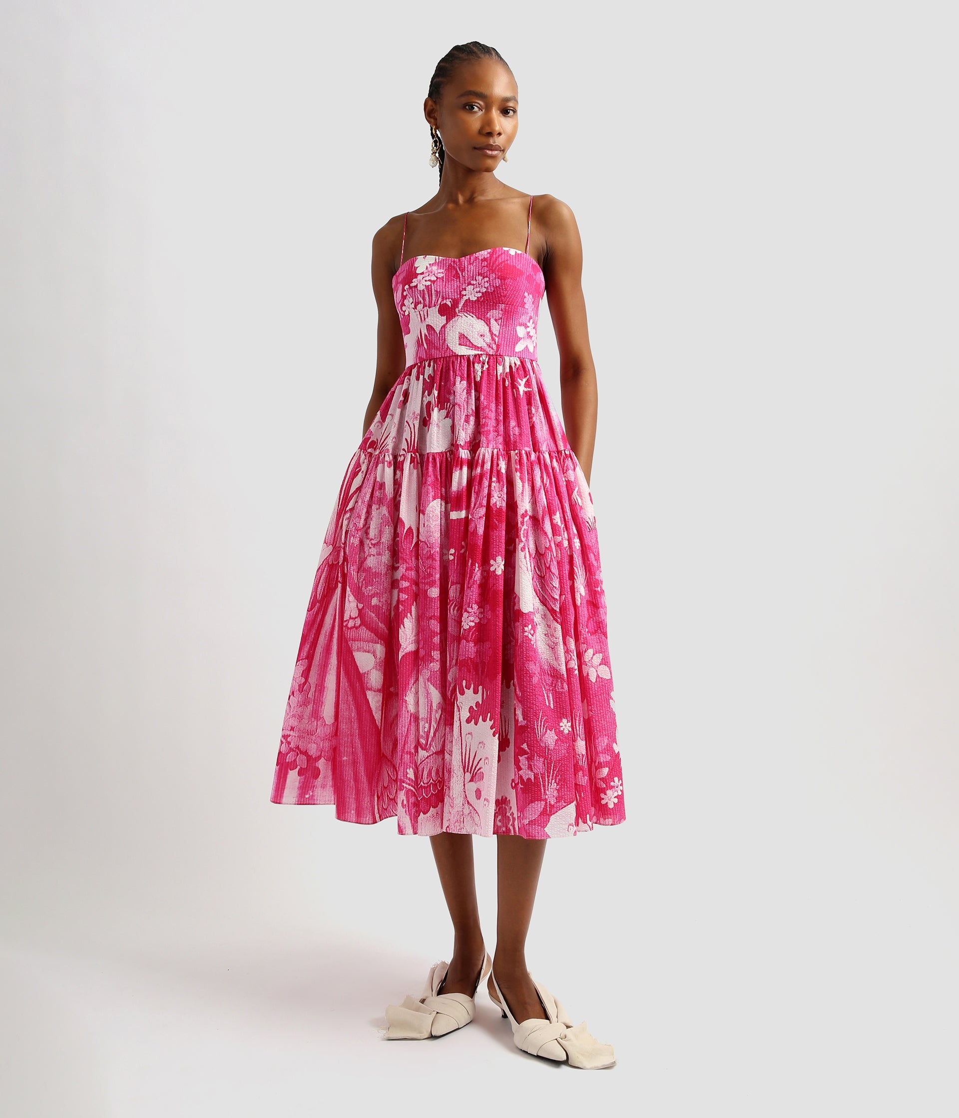 FIT AND FLARE DRESS - 4