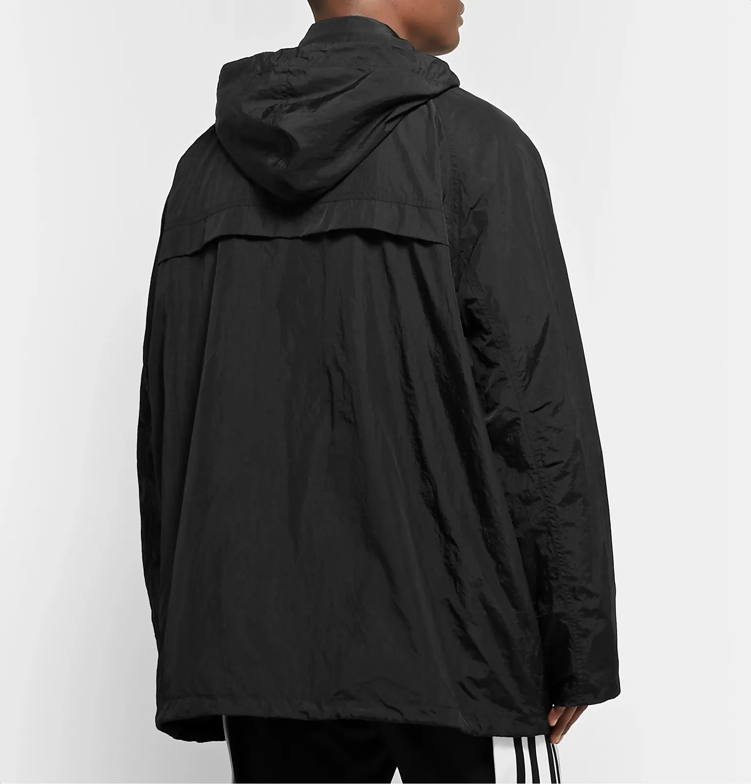 Oversized Logo-Appliquéd Shell Jacket - 5